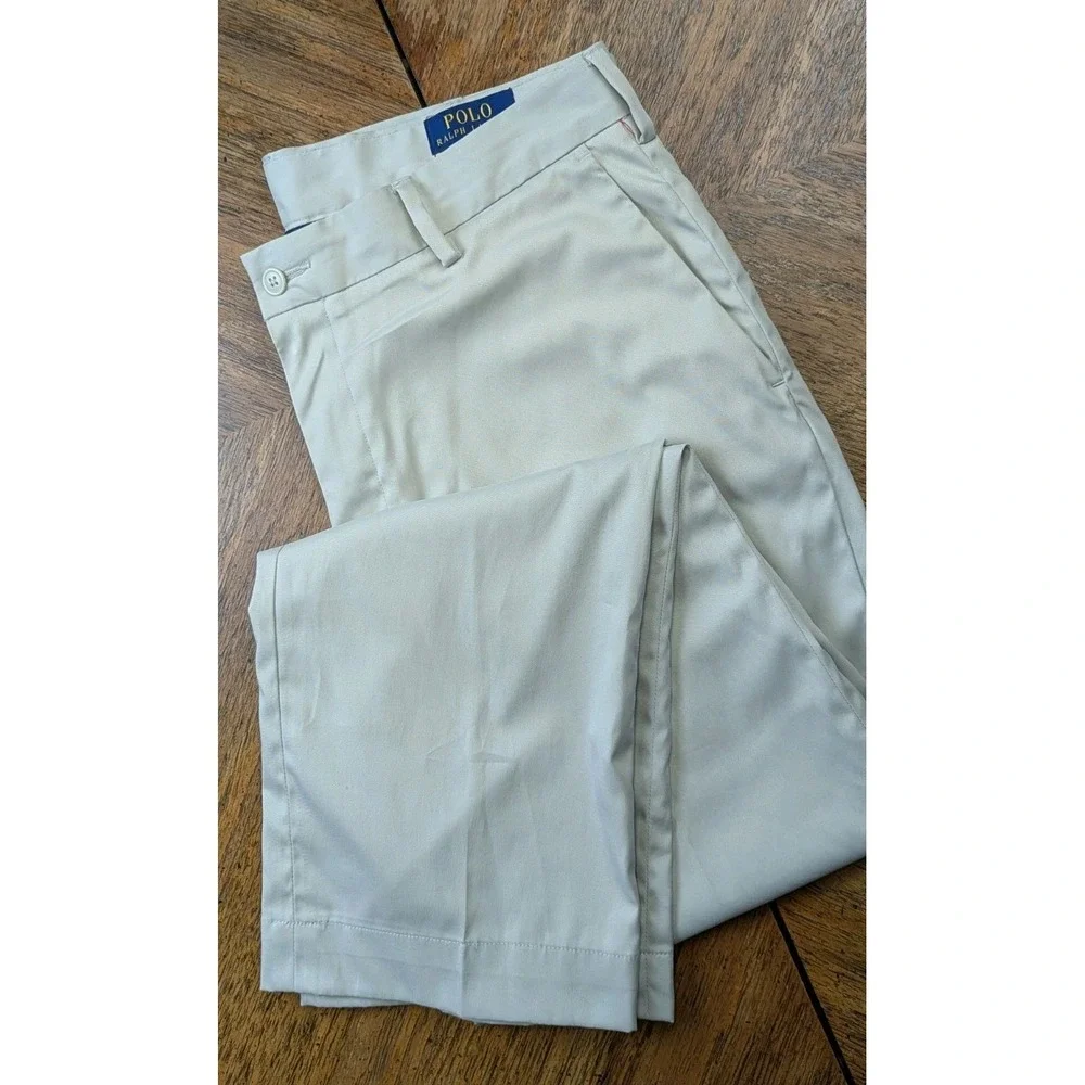 Ralph Lauren Polo Performance Pants 34x30 Straight Leg Khaki